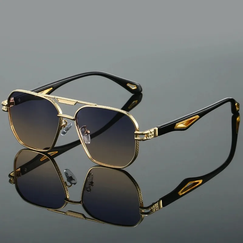 Vintage Outdoor Fashion - Vintage Square Sunglasses Men New Classic