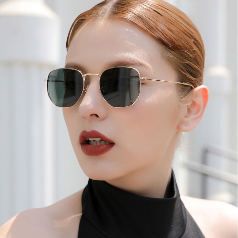 Round punk Sunglasses Men Luxu - Vintage Fashion Enthusiasts ulasan dan harga